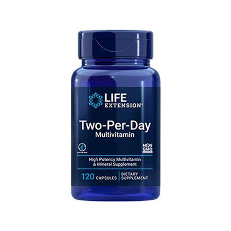 Two-Per-Day Multivitamin 120 Capsules