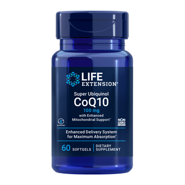 Super Ubiquinol CoQ10 100 mg 60 Softgels