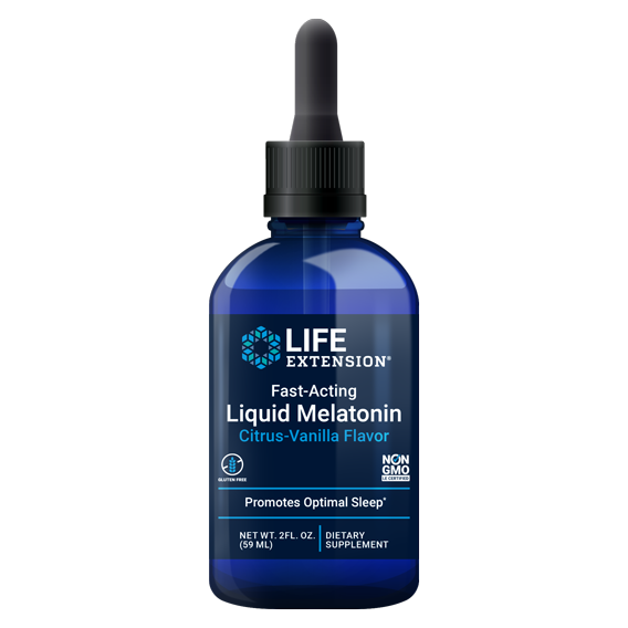 Fast-Acting Liquid Melatonin Citrus-Vanilla 2 fl oz