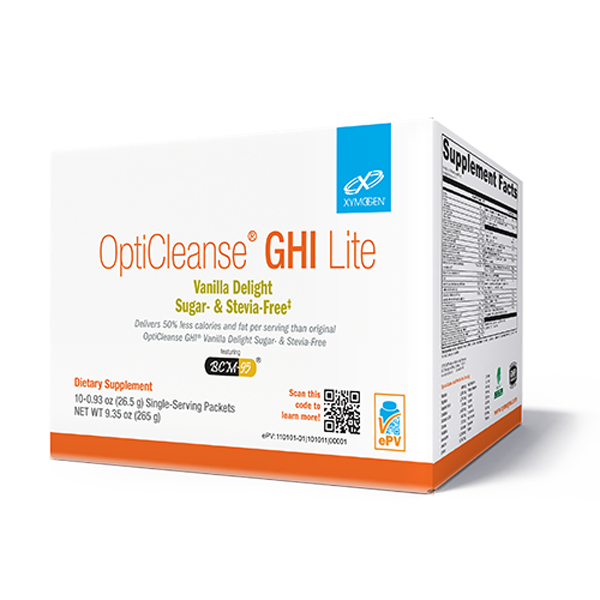 OptiCleanse® GHI Lite Vanilla Delight Sugar- & Stevia-Free 10 Servings