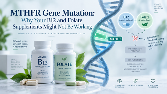 MTHFR Gene Mutation: Why Your B12 and Folate Supplements Might Not Be Working