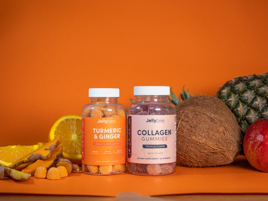 Clean supplement bottles representing NAD+ and longevity supplementation