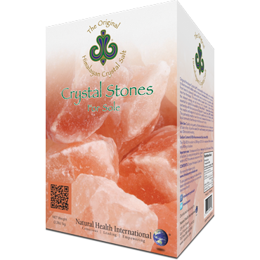 Original Himalayan Crystal Salt® Crystal Stones 1 kg