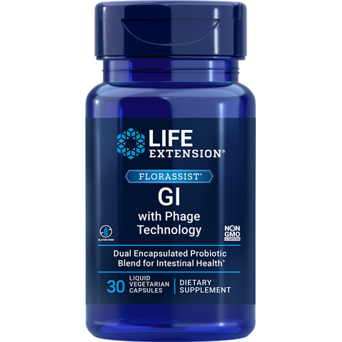 FLORASSIST® GI with Phage Technology 30 Capsules