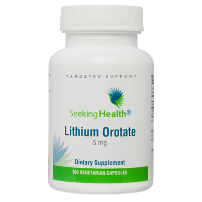 Lithium Orotate 100 Capsules