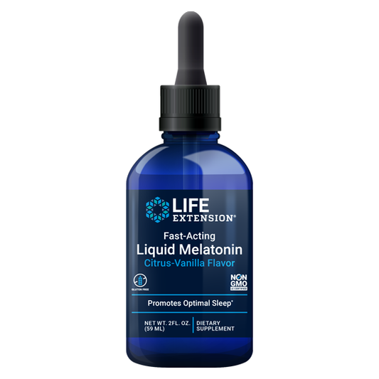 Fast-Acting Liquid Melatonin Citrus-Vanilla 2 fl oz