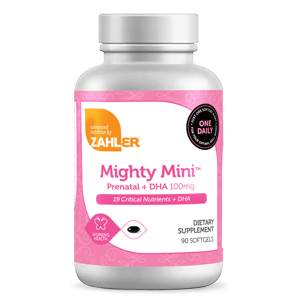 Mighty Mini Prenatal+DHA 90 Softgels