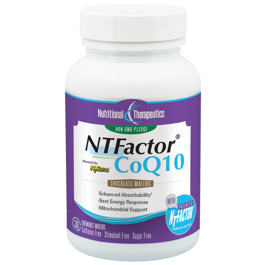 NTFactor® with CoQ10 Chewable Wafer Chocolate 30 Wafers
