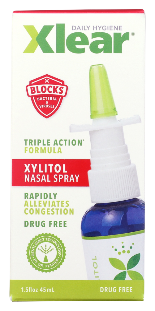 Xylitol and Saline Nasal Spray