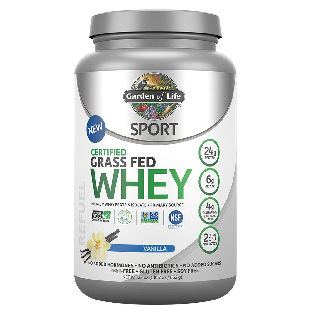 SPORT Grass Fed Whey Protein Vanilla