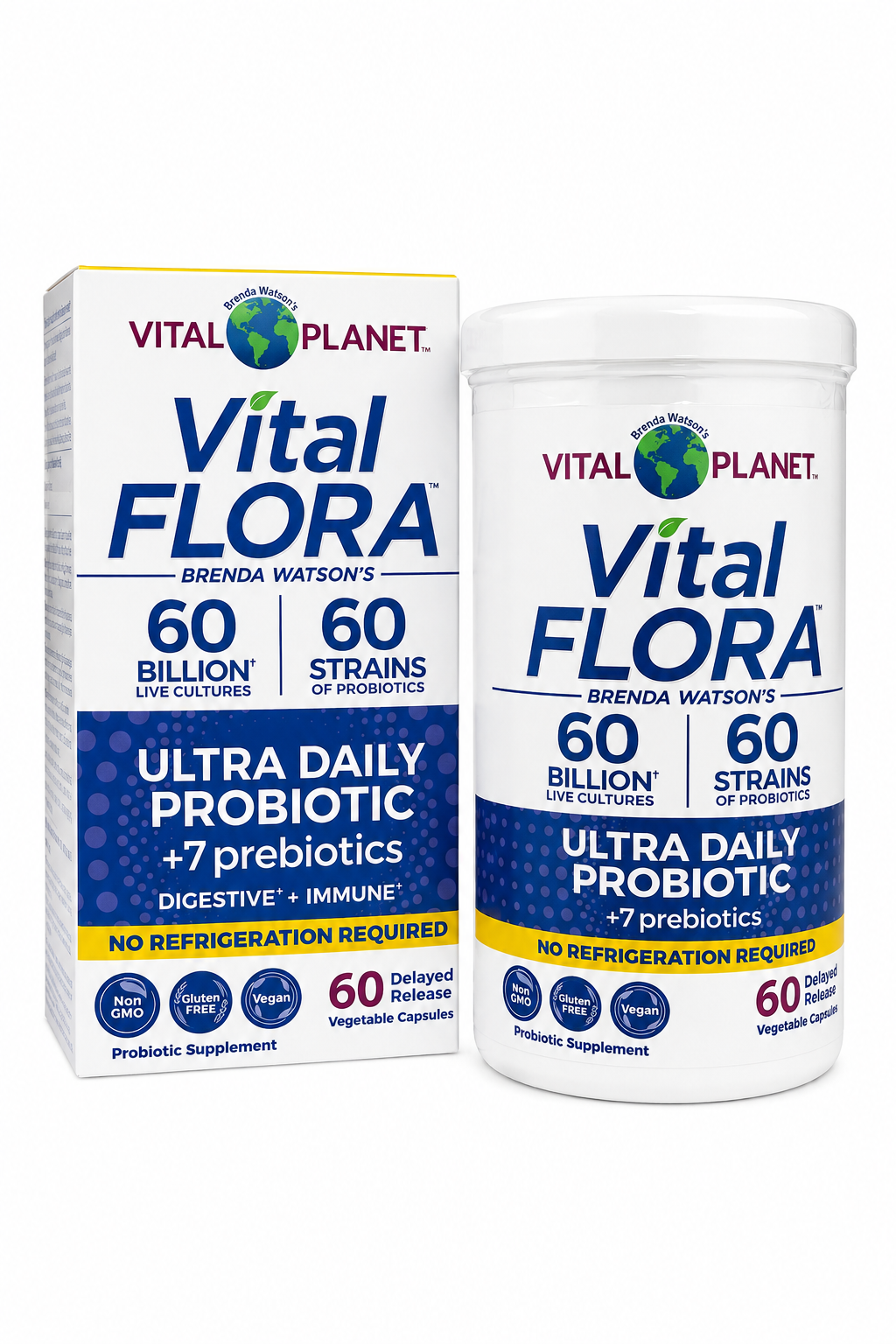 Vital Flora Ultra Daily Probiotic - Shelf Stable 60ct