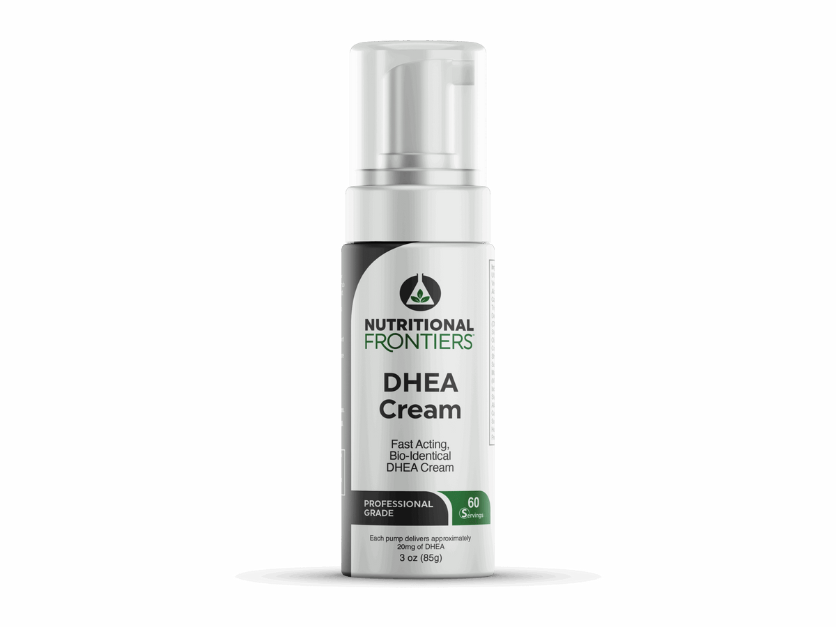 DHEA 20 mg 3 oz Cream - Nutritional Frontiers