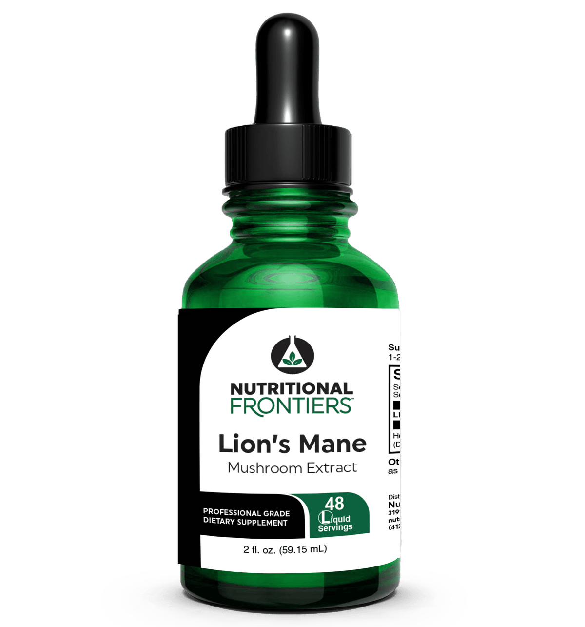 Lions Mane Herbal Tincture 2 fl oz