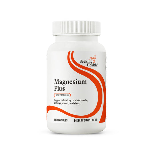 Magnesium Plus with Vitamin B6 100 Capsules - Seeking Health