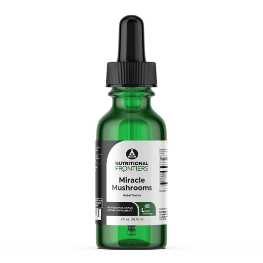 Miracle Mushrooms Herbal Tincture 2 fl oz - Nutritional Frontiers