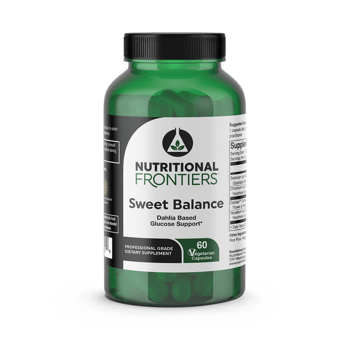 Sweet Balance 60 Capsules - Nutritional Frontiers