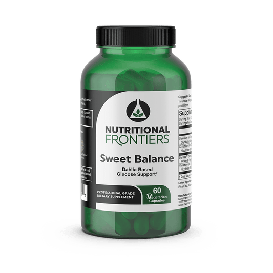 Sweet Balance 60 Capsules - Nutritional Frontiers