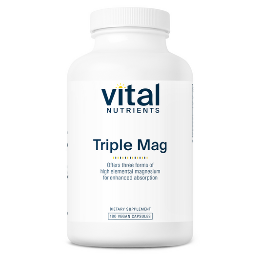 Triple Magnesium Complex 180 Capsules - Vital Nutrients