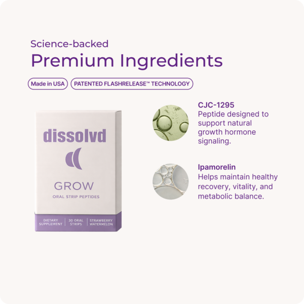Dissolvd Grow oral dissolving strips