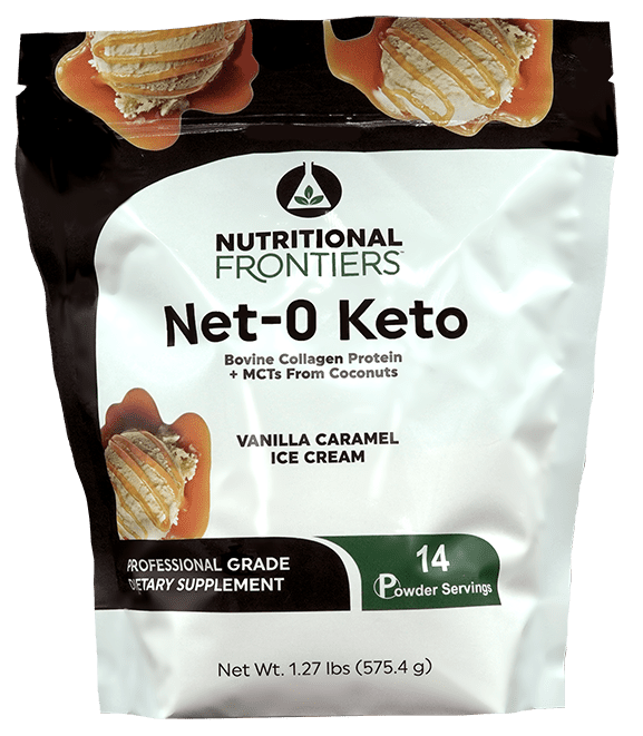NET-0-KETO Vanilla Caramel 14 Servings